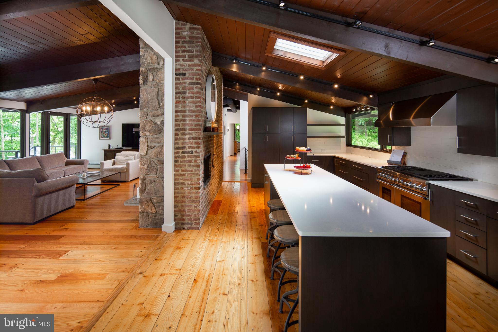 7092 Ely Road New Hope, PA 18938 - Photo 7 of 27 View - Great room, Kitchen and Dining Area
