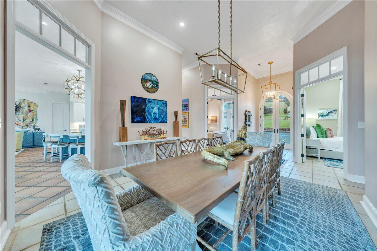 6 Compass Moneta, VA 24121 - Photo 12 of 60 a view of a dining room with furniture and wooden floor