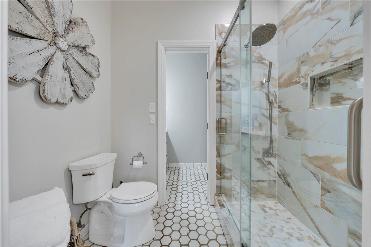 6 Compass Moneta, VA 24121 - Photo 29 of 60 a bathroom with a toilet and a shower