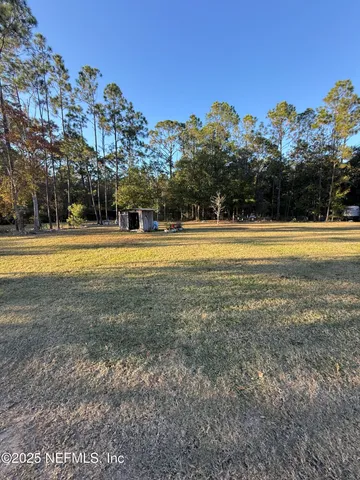 a view of an ocean with a nearby beach