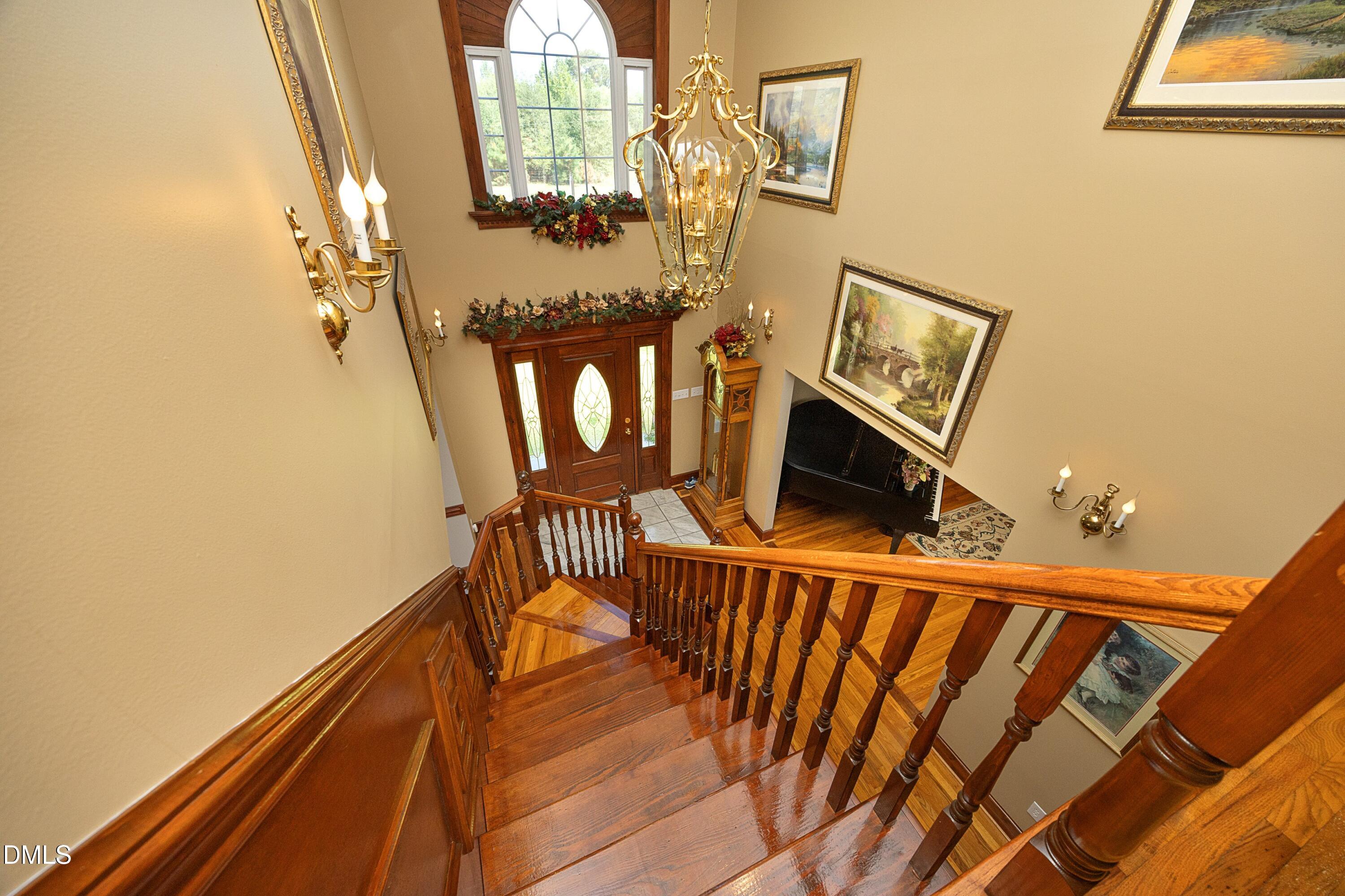 1746 Little Devine Road Selma, NC 27576 - Photo 18 of 79 17FoyerFromAbove