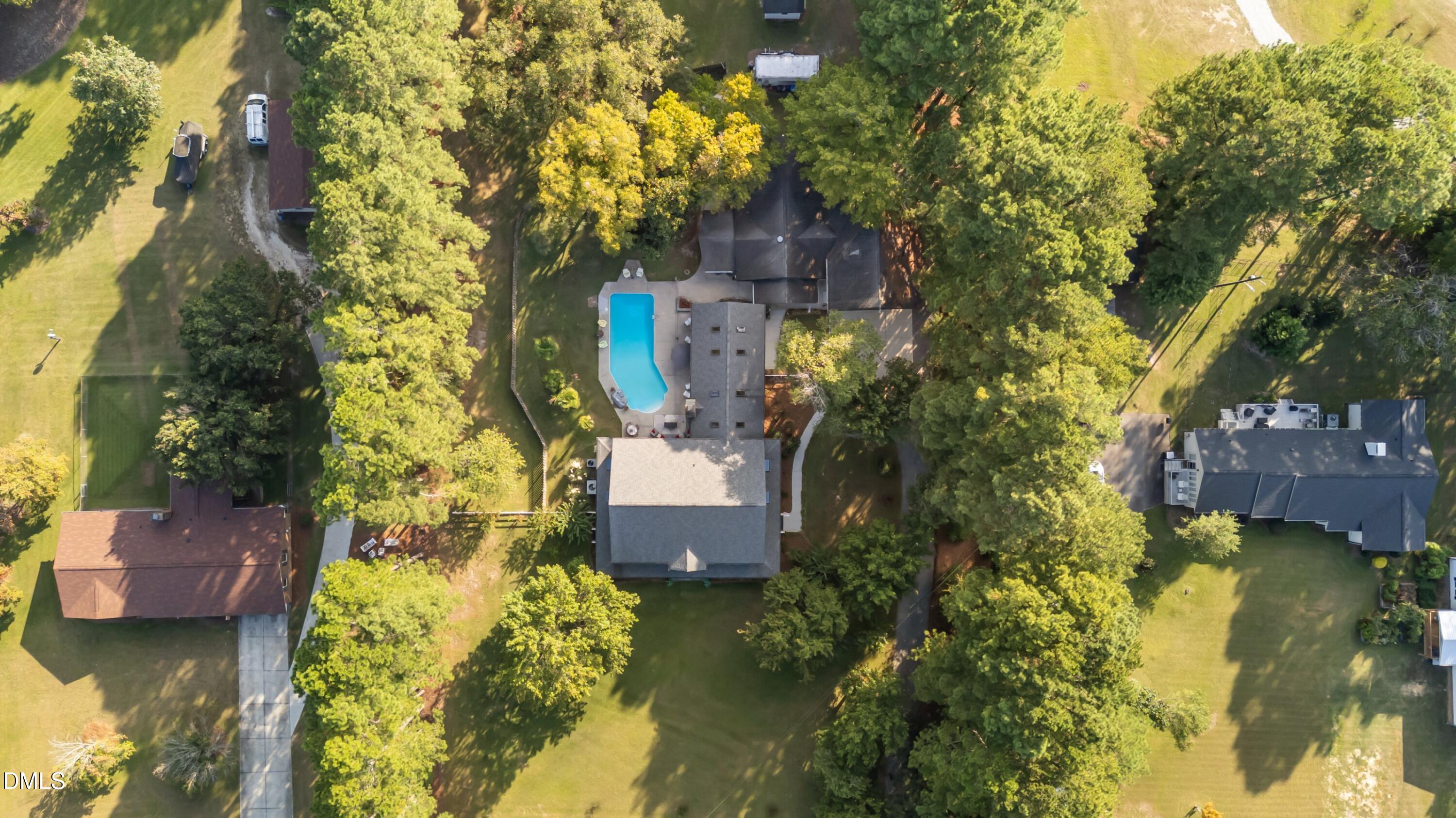 1746 Little Devine Road Selma, NC 27576 - Photo 75 of 79 LDR Aerial 2