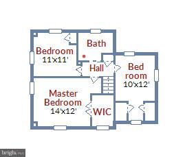 4001 Saul Road Kensington, MD 20895 - Photo 24 of 25 Upper Level Floorplan
