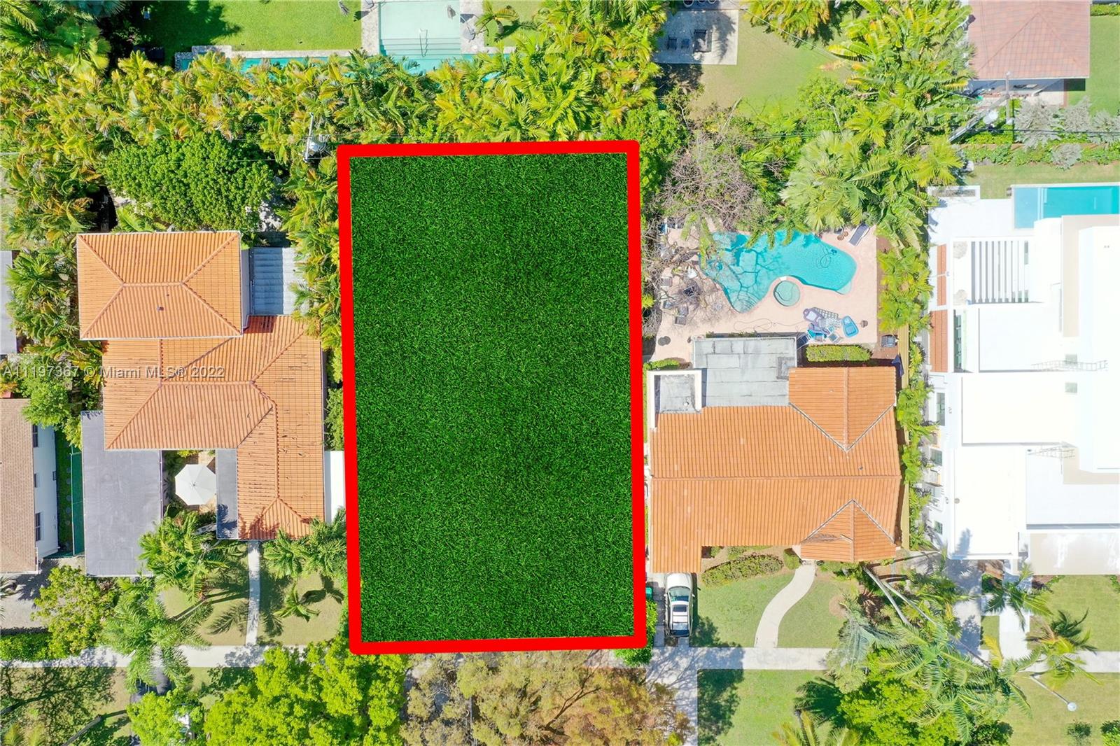531 Northeast 55th Terrace Miami, FL 33137 - Photo 16 of 22 an aerial view of a house
