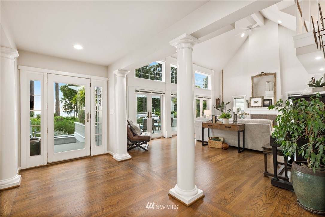 16119 73rd Place West Edmonds, WA 98026 - Photo 10 of 40 a living room with furniture and a floor to ceiling window