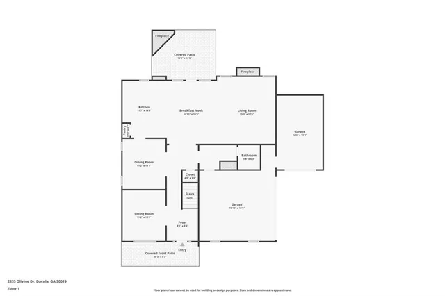 $449,950 | 2855 Olivine Drive Southeast, Dacula, GA 30019