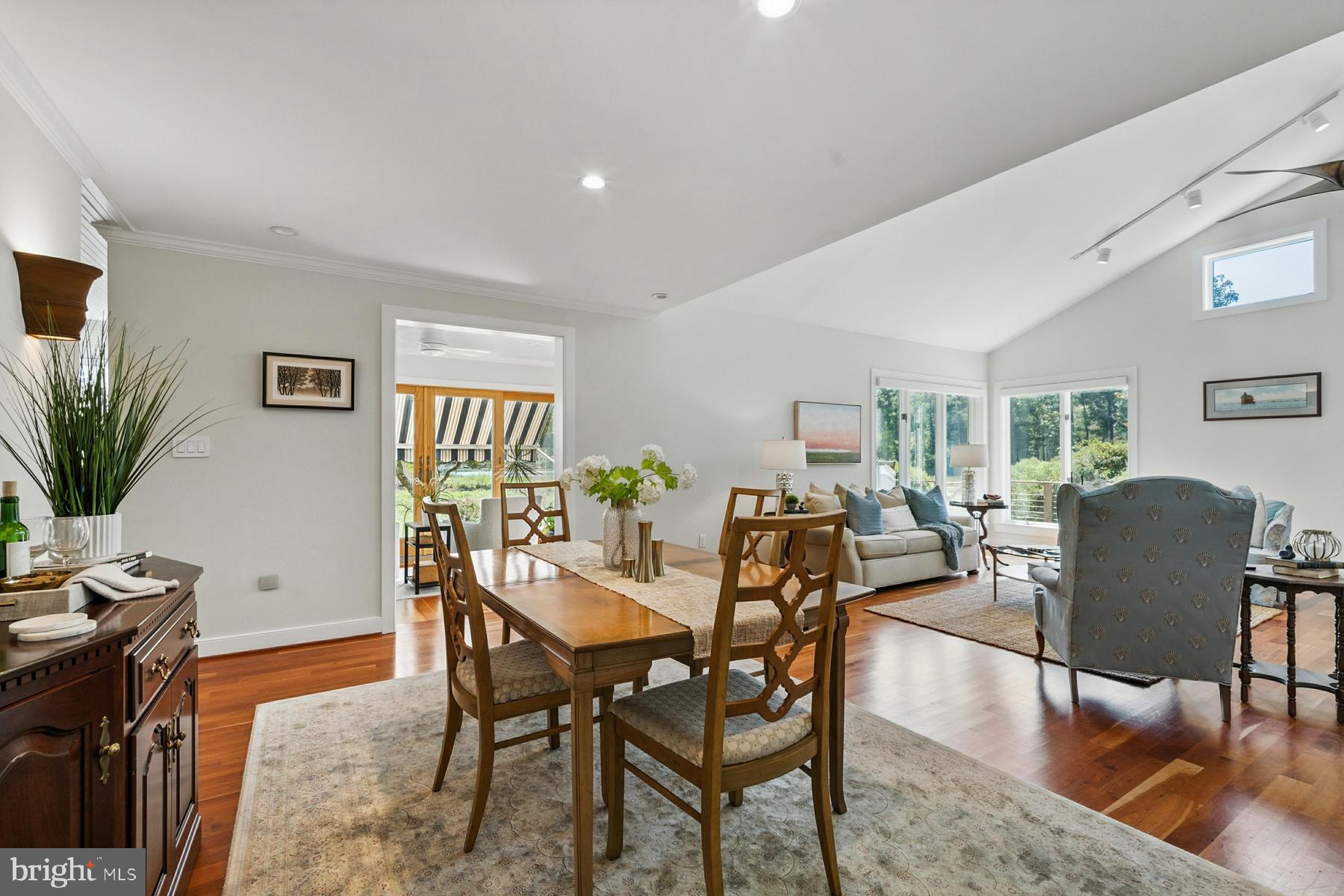 8095 Church Neck Road St. Michaels, MD 21663 - Photo 12 of 48 a view of a livingroom with furniture and a potted plant
