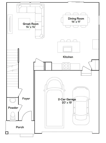 a picture of a floor plan