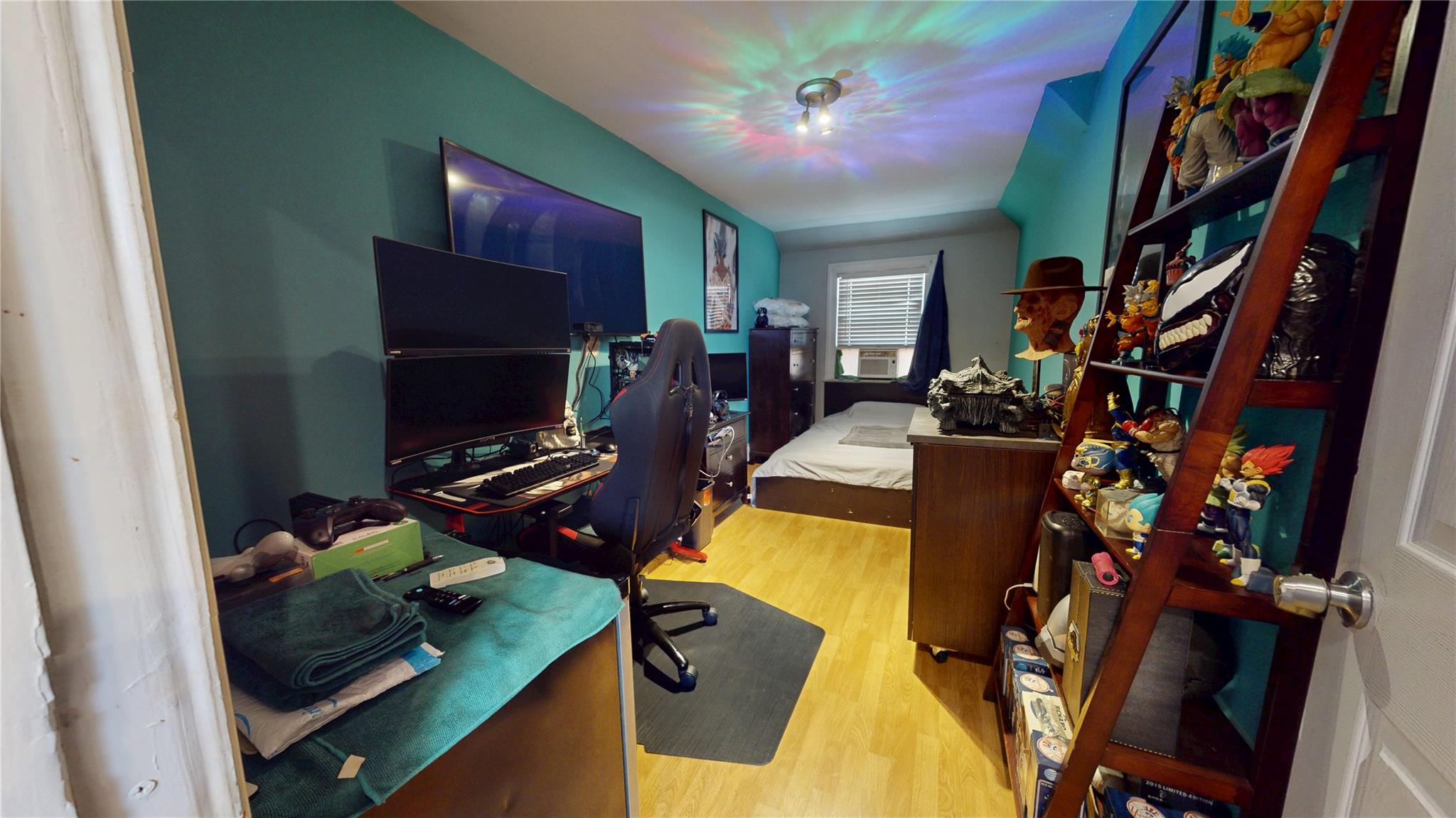 31-06 Healy Avenue Queens, NY 11691 - Photo 26 of 34 Office featuring wood finished floors and cooling unit