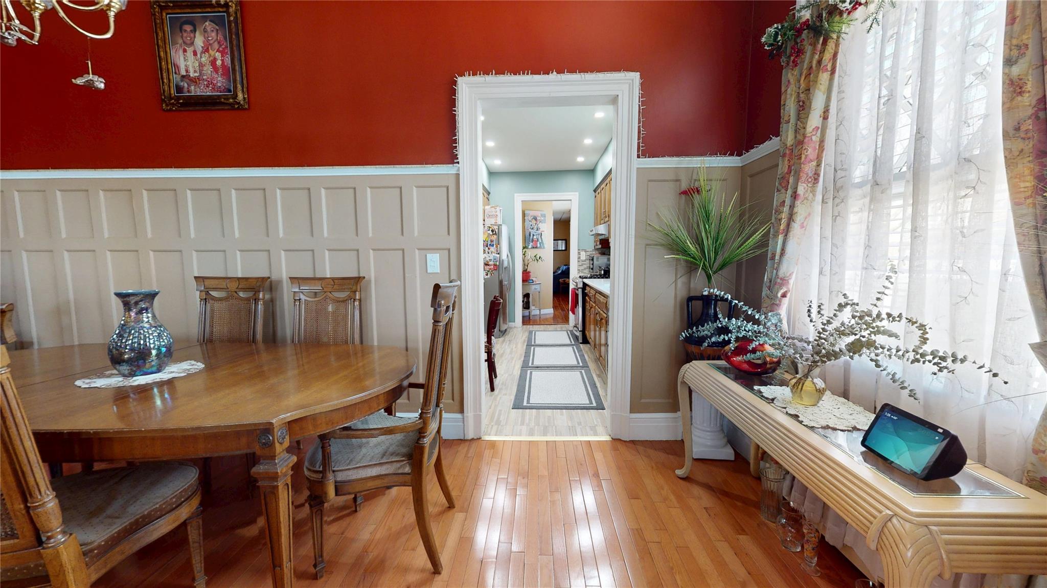 31-06 Healy Avenue Queens, NY 11691 - Photo 9 of 34 Dining space with recessed lighting and light wood-style flooring