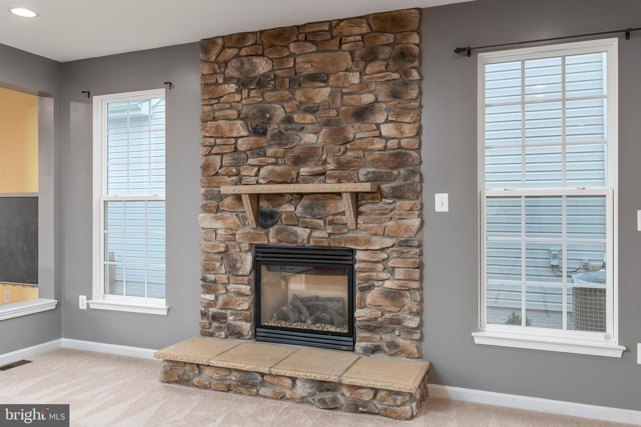 1496 Chesterfield Road Locust Grove, VA 22508 - Photo 16 of 37 Awesome Stone Fireplace is Focal Point