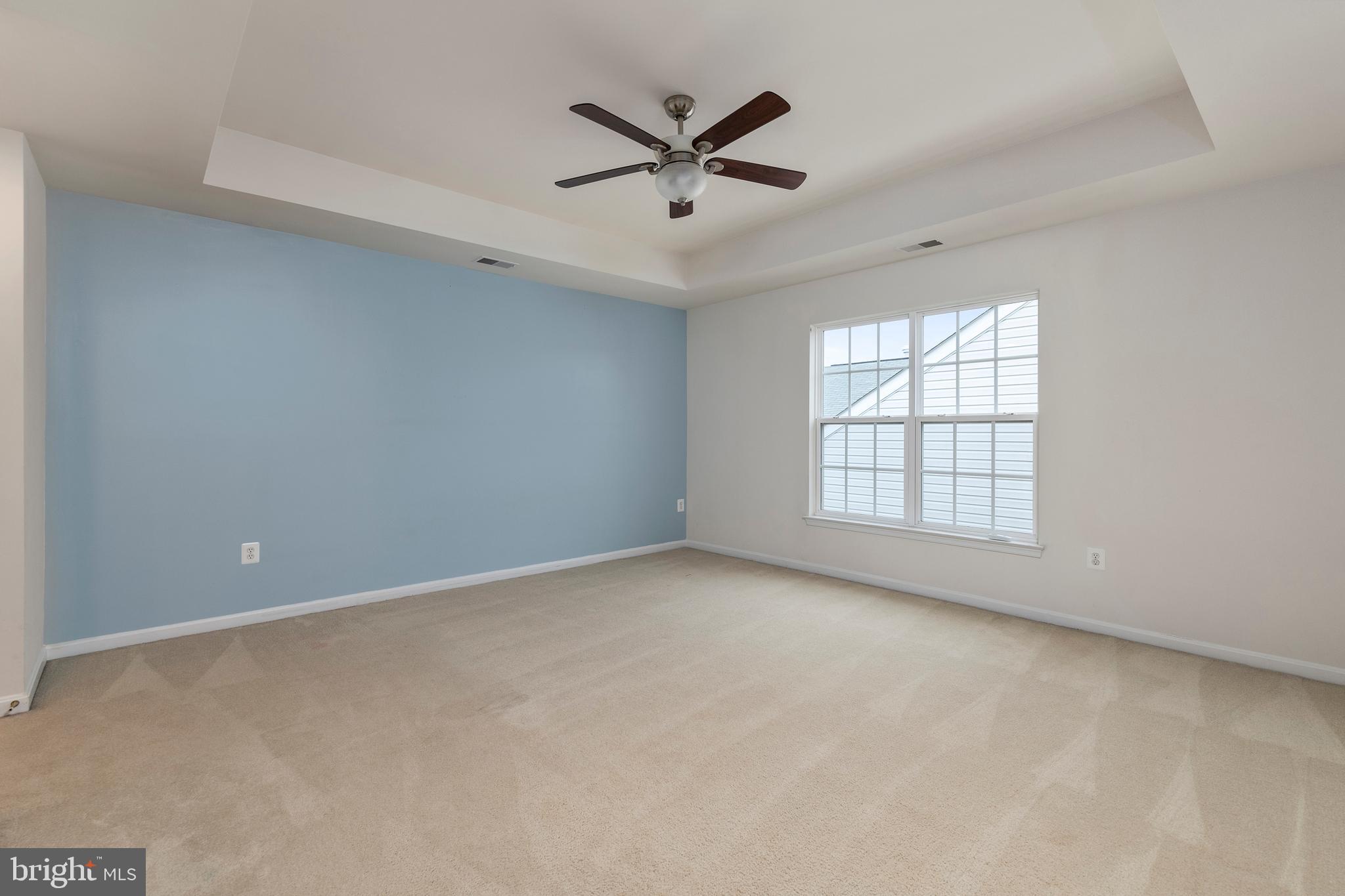 1496 Chesterfield Road Locust Grove, VA 22508 - Photo 19 of 37 Master Bedroom w/Tray Ceiling & Accent Wall