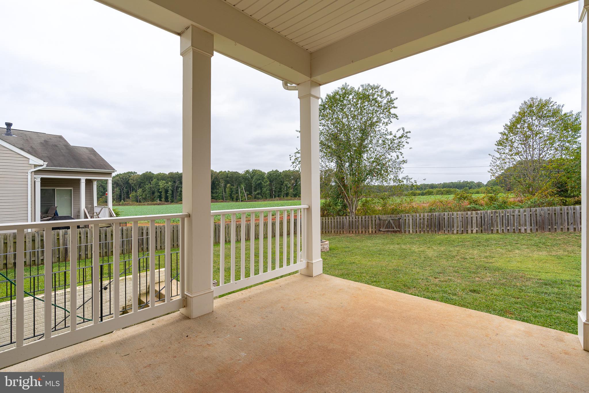 1496 Chesterfield Road Locust Grove, VA 22508 - Photo 32 of 37 Delightful Rear Covered Porch!