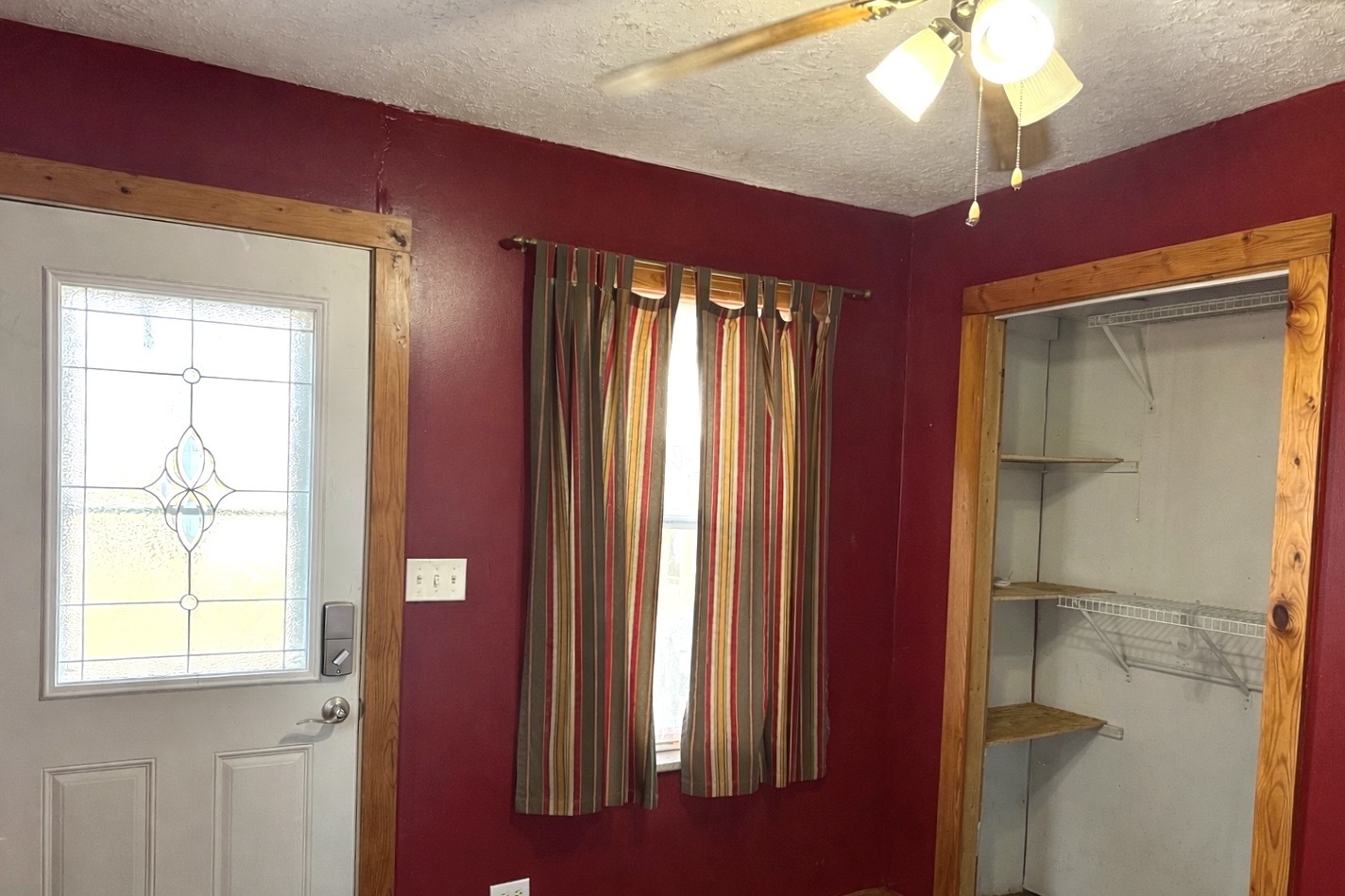 4799 South Center Road Rochelle, IL 61068 - Photo 26 of 30 a view of a room with a windows and ceiling fan