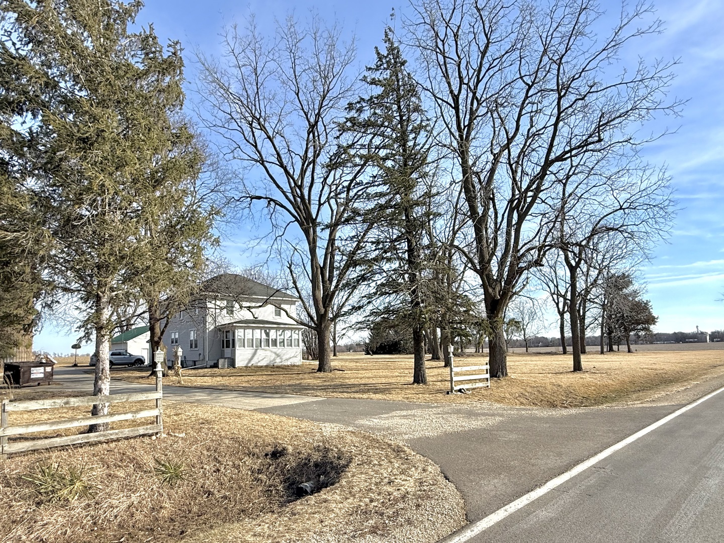 4799 South Center Road Rochelle, IL 61068 - Photo 4 of 30 a view of road with trees
