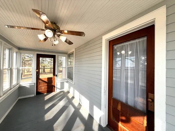 a view of an entryway