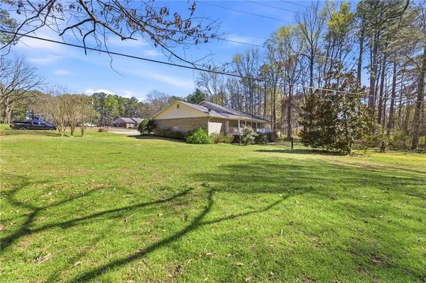 a view of a swimming pool