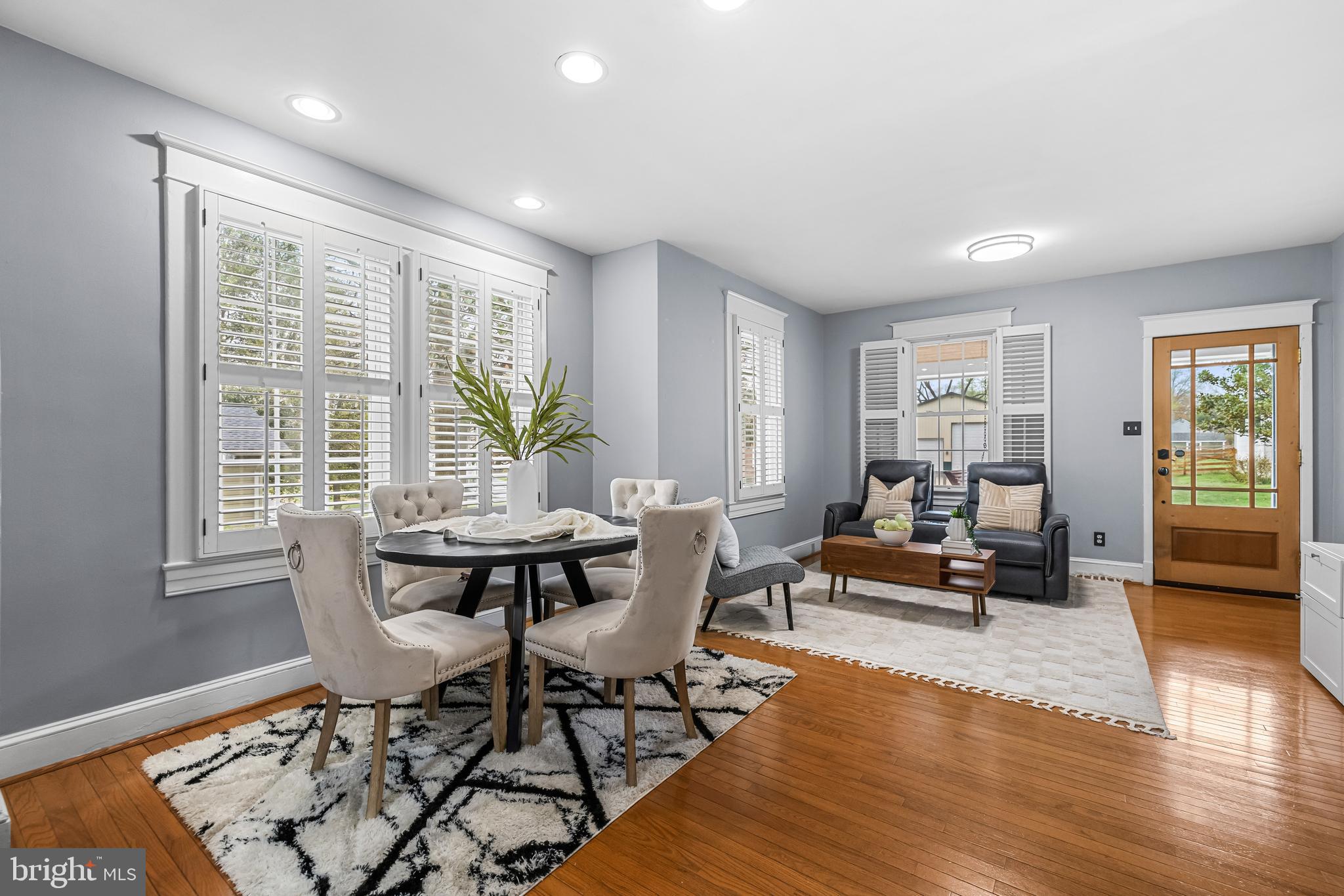 526 Hawthorne Road Linthicum Heights, MD 21090 - Photo 17 of 50 a living room with furniture and large windows