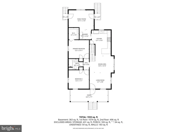 $445,000 | 526 Hawthorne Road, Linthicum Heights, MD 21090