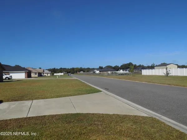 a view of a city street