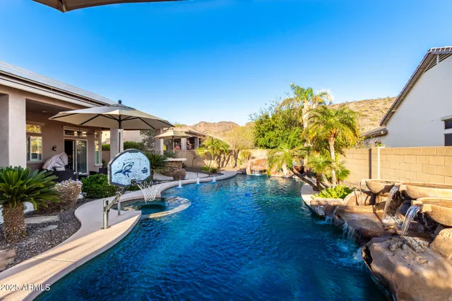 a view of a backyard with plants
