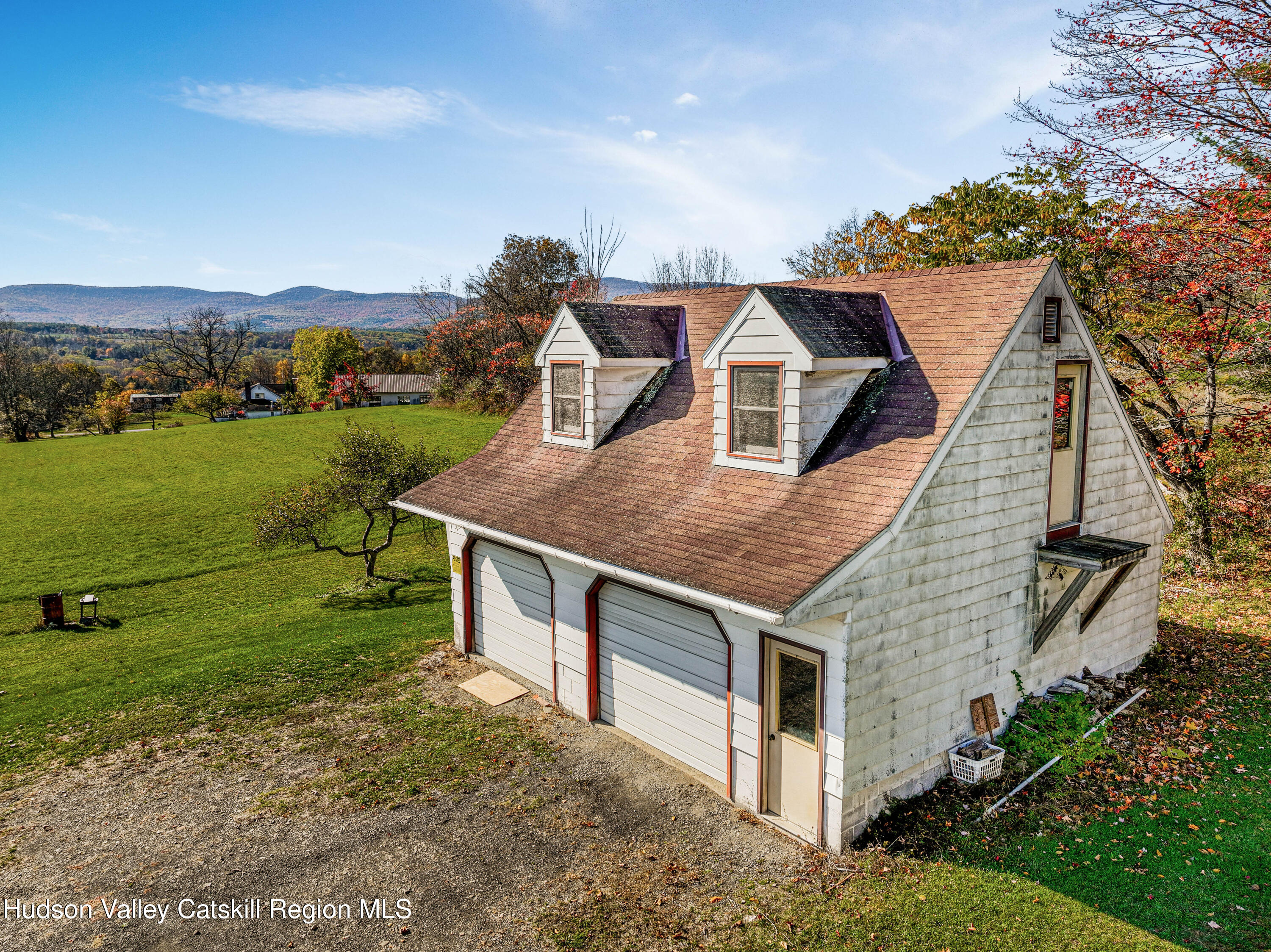41 Fish Road Oak Hill, NY 12460 - Photo 25 of 37 an aerial view of a house with a yard
