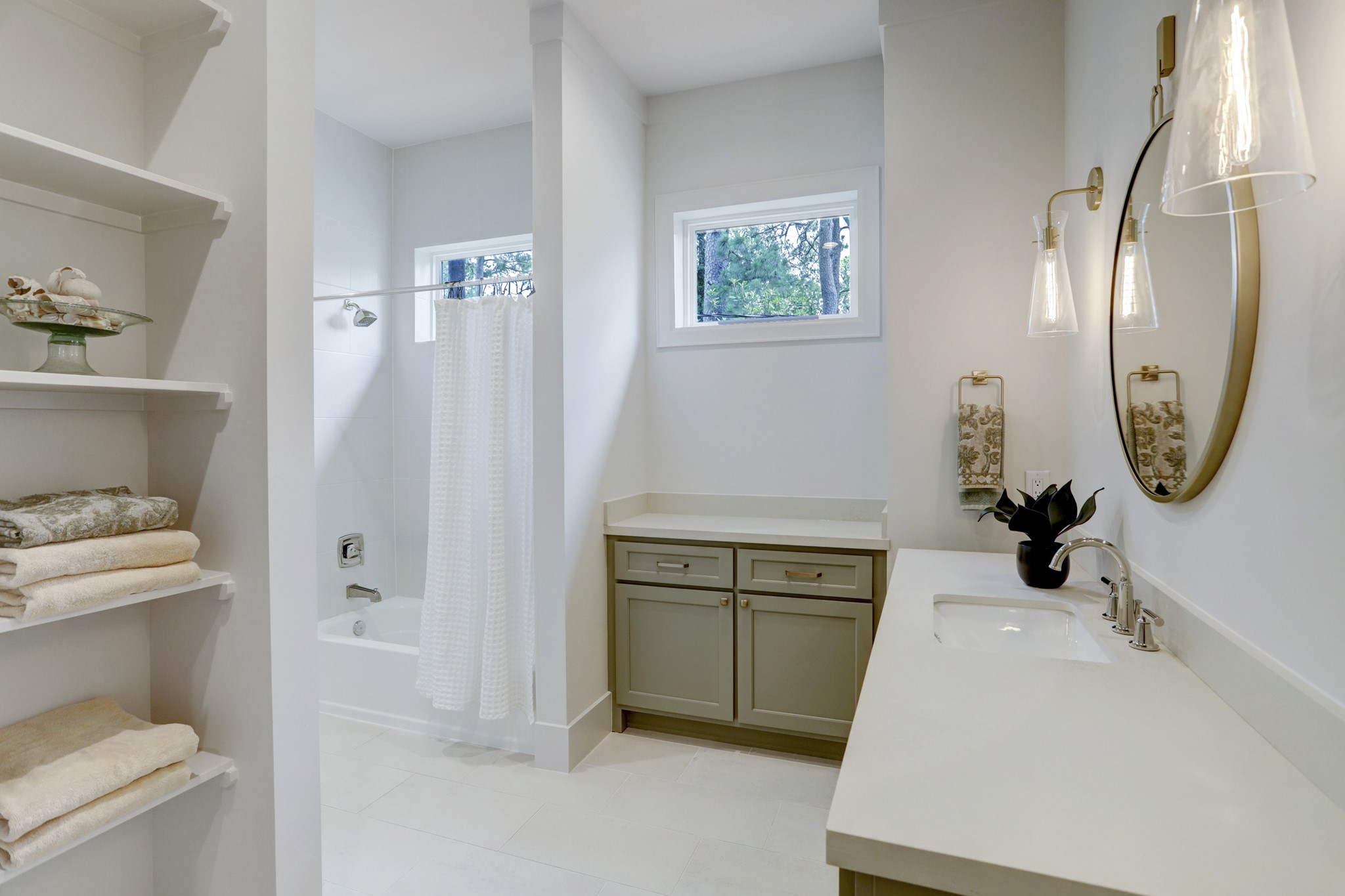 739 Azaleadell Drive Houston, TX 77018 - Photo 40 of 49 a view of a bedroom with mirror and window