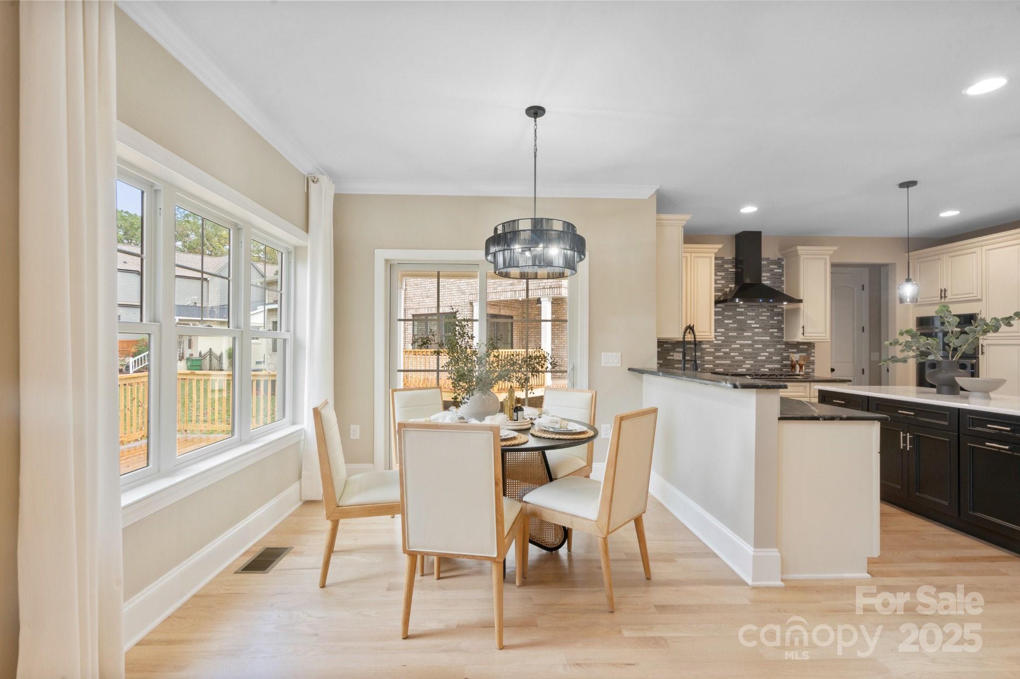 4023 Randolph Road Charlotte, NC 28211 - Photo 10 of 48 a view of a dining room with furniture window and outside view