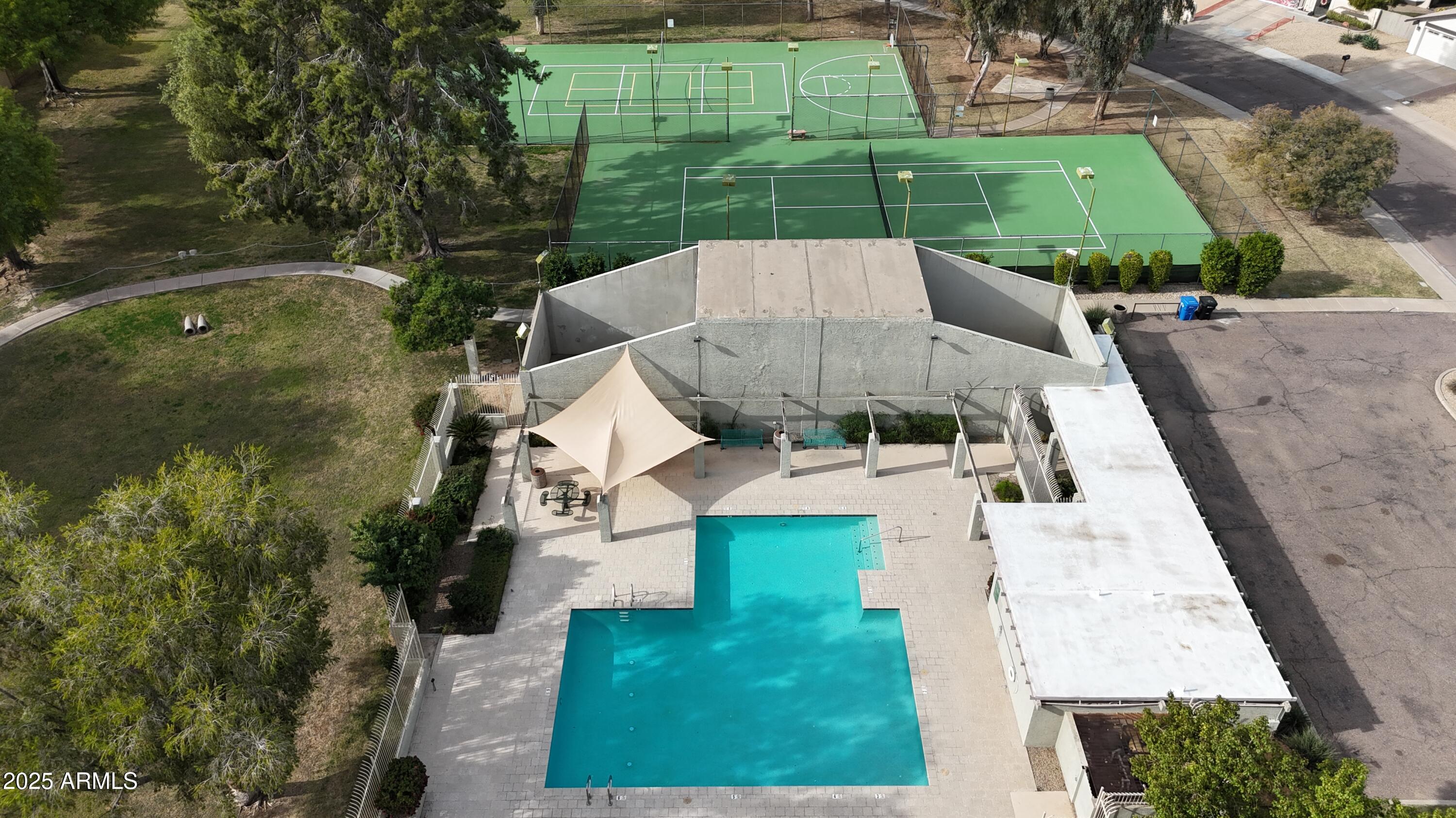 4401 West McRae Way Glendale, AZ 85308 - Photo 30 of 30 an aerial view of a house with a yard