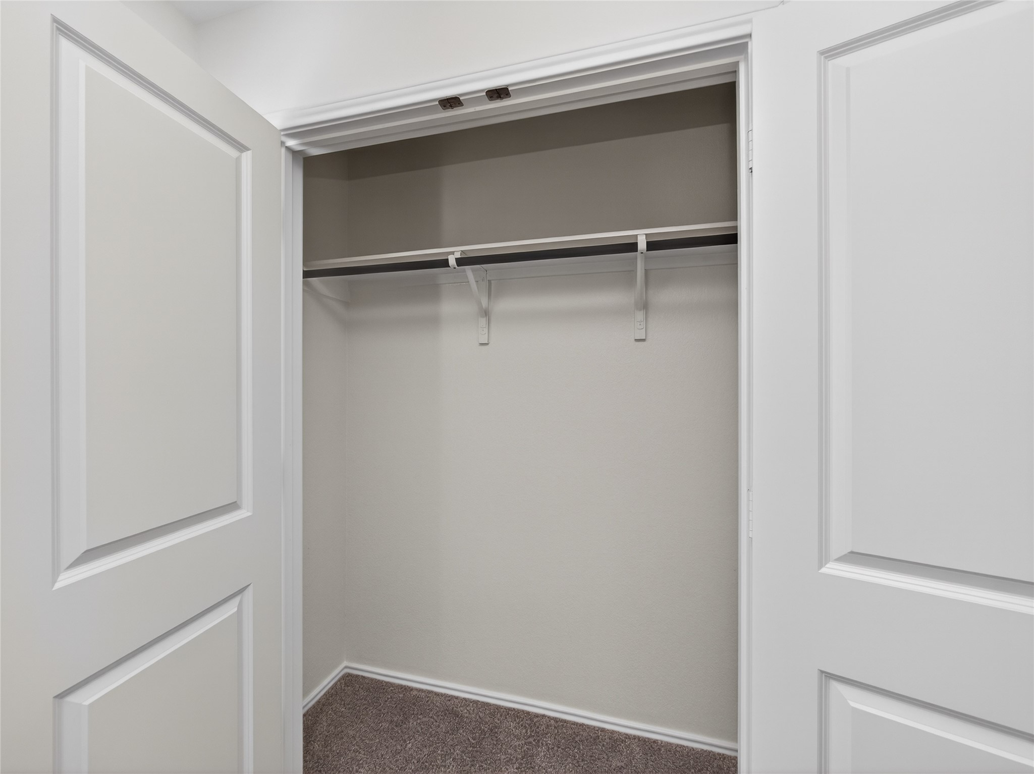 156 Greatest Gift Way Jarrell, TX 76537 - Photo 24 of 40 a view of an empty walk in closet