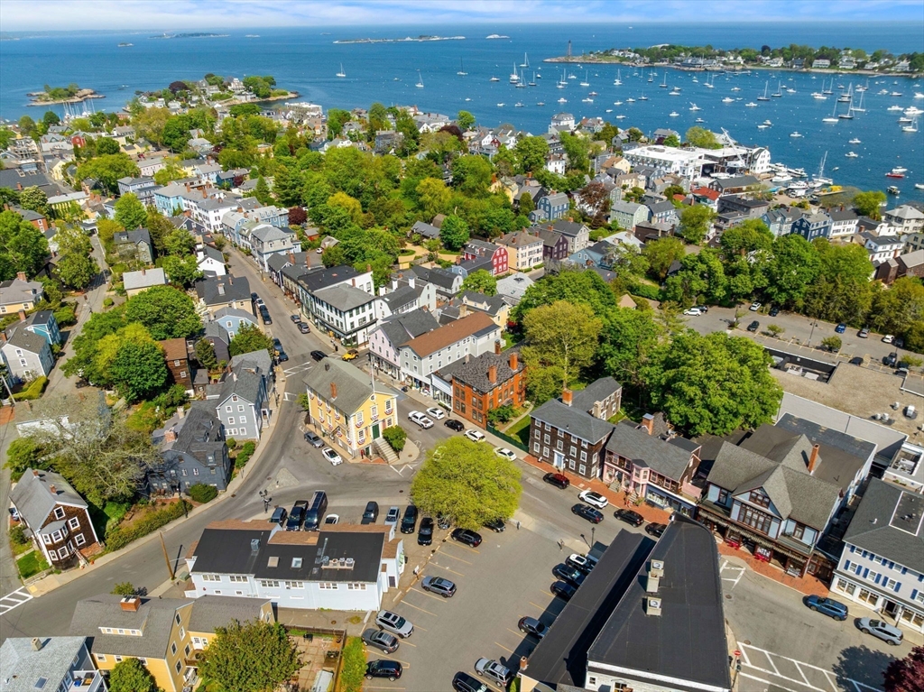44 Pleasant Street, Unit 1 Marblehead, MA 01945 - Photo 31 of 35 an aerial view of residential houses with outdoor space