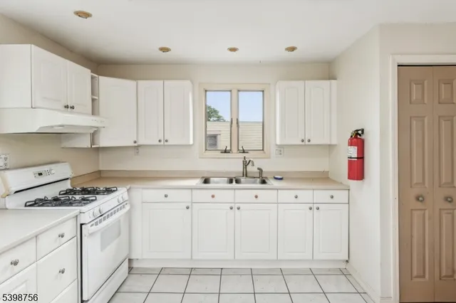 a balcony with trees in front of it