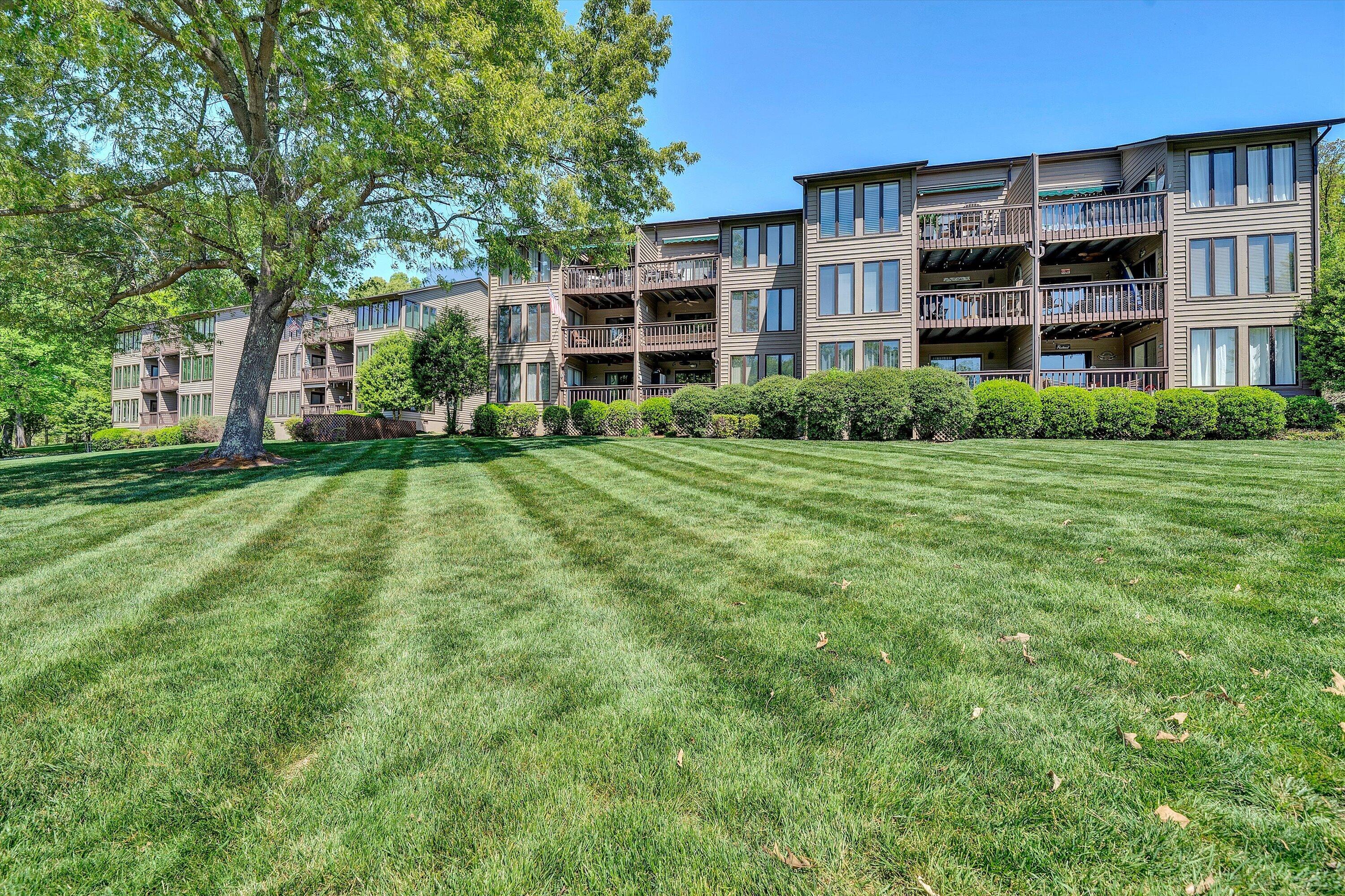 620 Monte Vista Road, Unit 605 Union Hall, VA 24176 - Photo 36 of 41 a view of a building with a yard