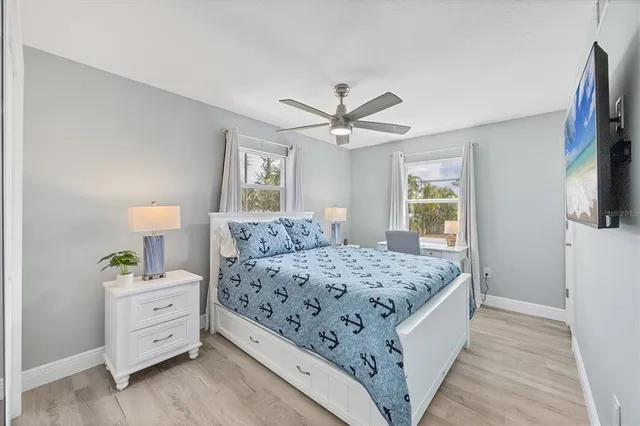 a view of balcony with furniture