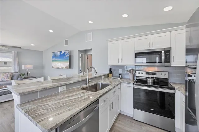 a view of outdoor space with garden