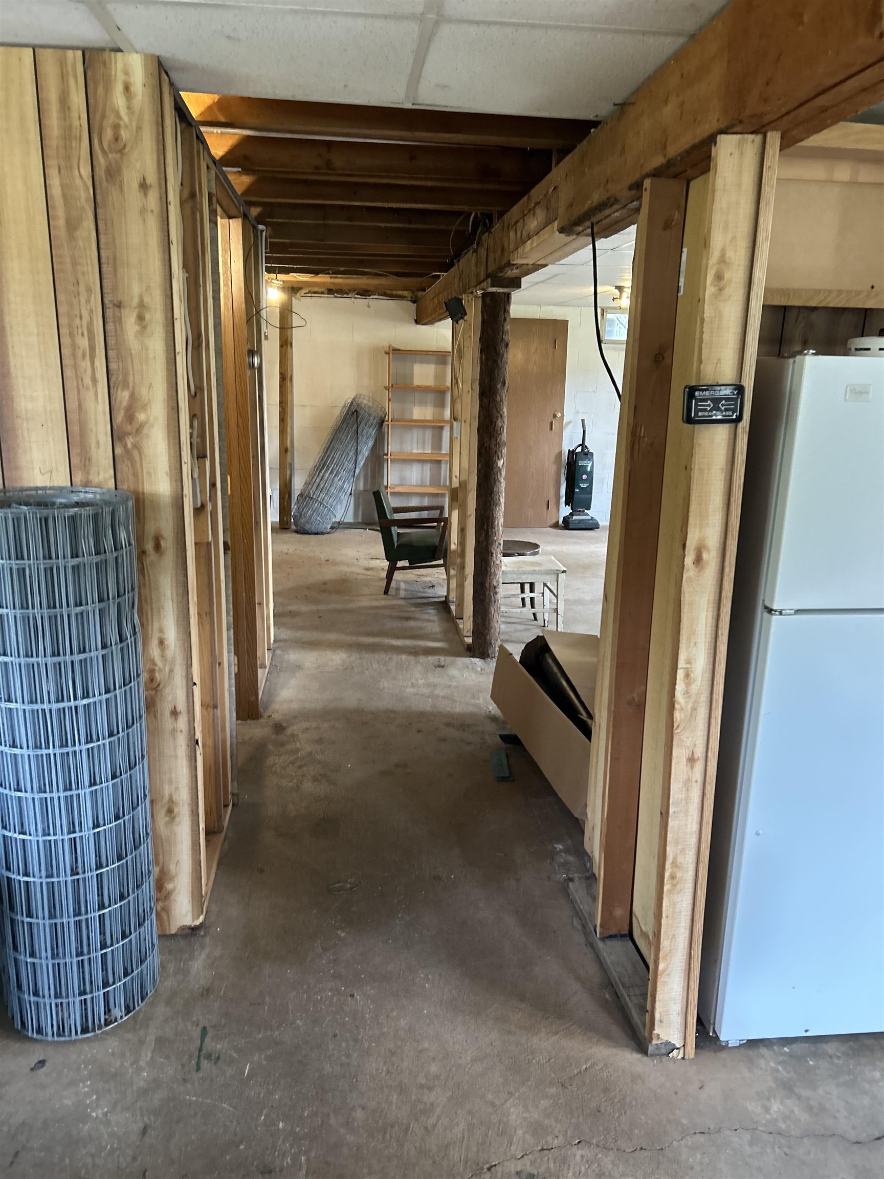 4184 Bergstrom Road Two Harbors, MN 55616 - Photo 15 of 20 Unfinished below grade area featuring freestanding refrigerator