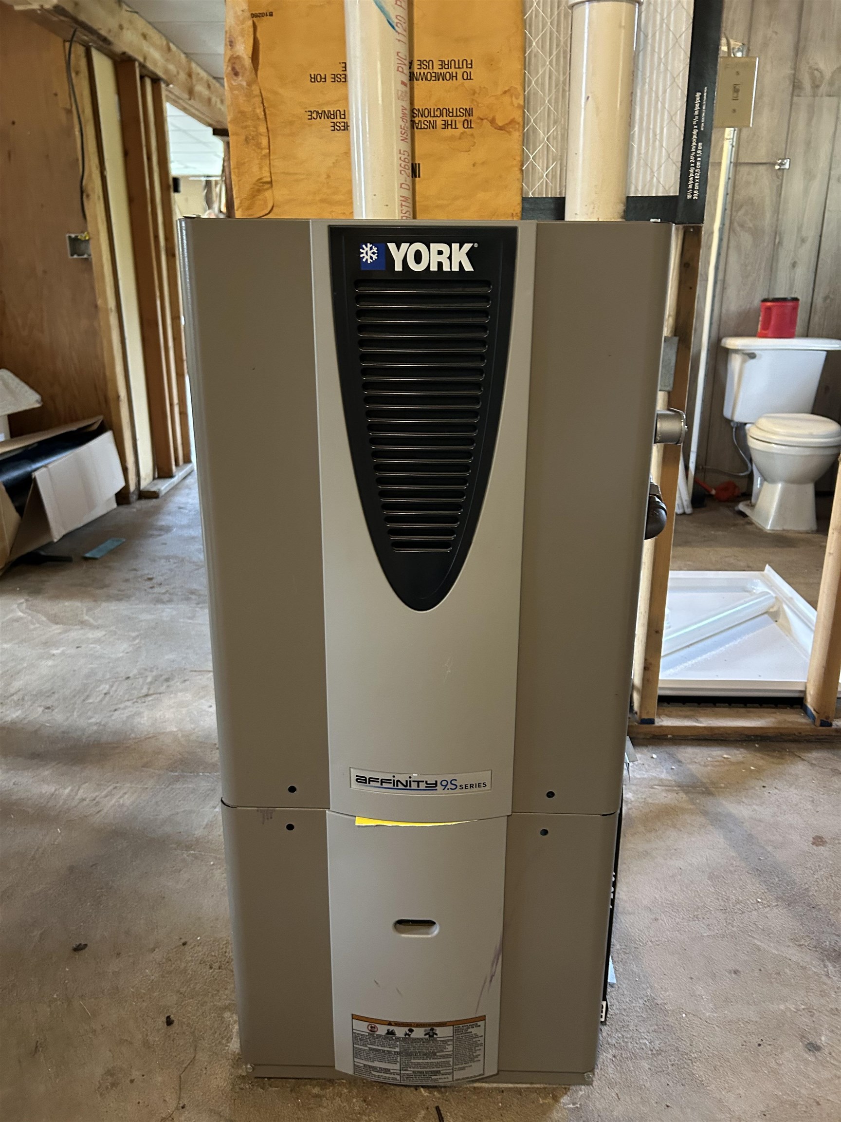 4184 Bergstrom Road Two Harbors, MN 55616 - Photo 17 of 20 Detailed view of concrete flooring and heating unit