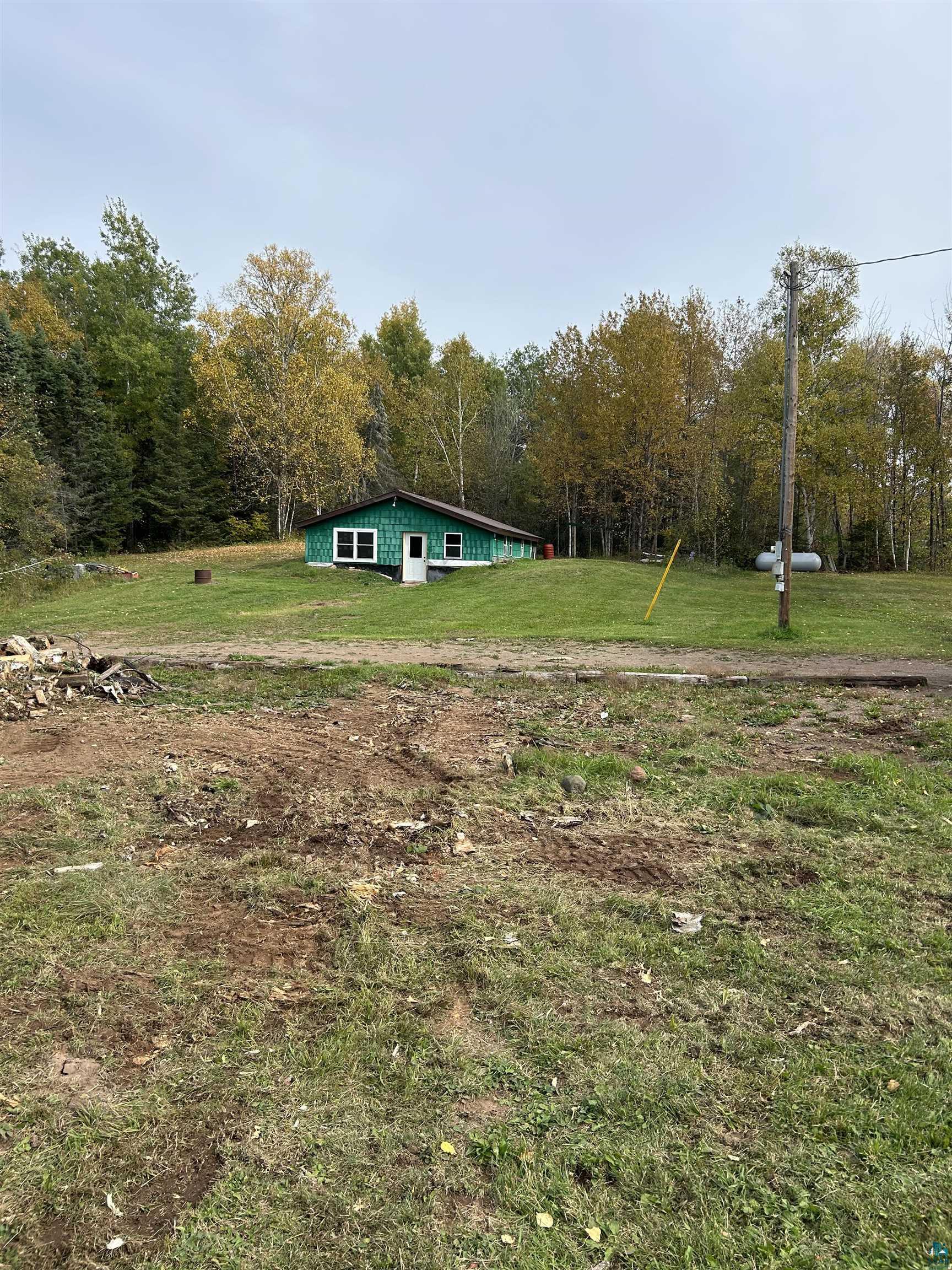 4184 Bergstrom Road Two Harbors, MN 55616 - Photo 5 of 20 View of green lawn with a forest view