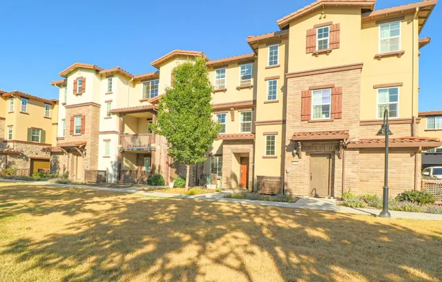 a view of a building with a street