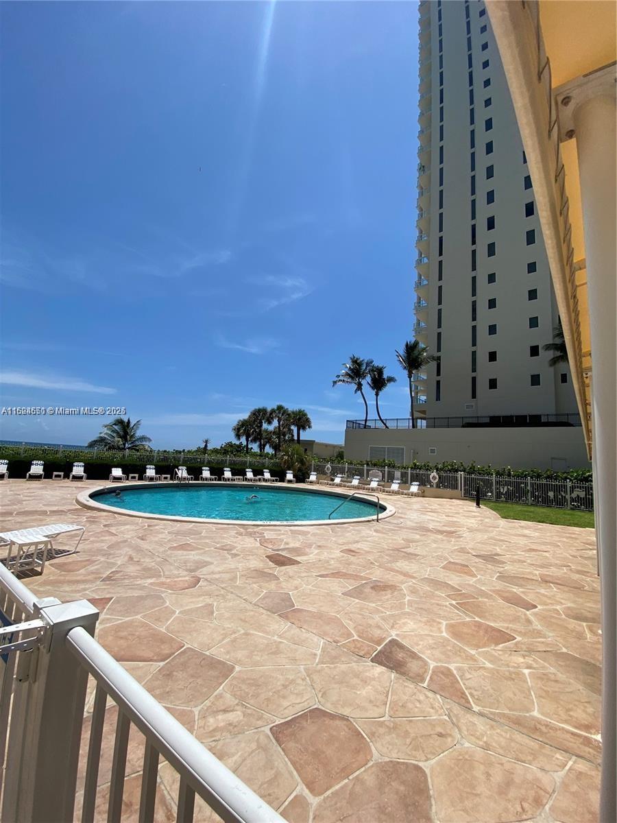 2800 North Ocean Drive, Unit B15C Riviera Beach, FL 33404 - Photo 28 of 32 a view of a balcony with an outdoor space