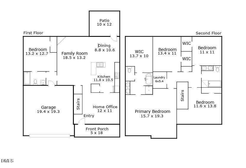 4112 McGrath Way Raleigh, NC 27616 - Photo 31 of 31 4112 McGrath- floorplan