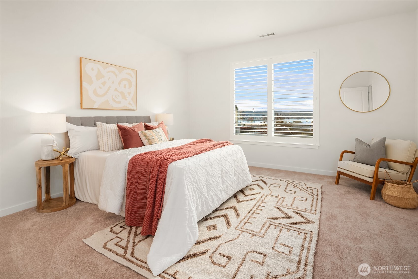 2401 East 16th Street Bremerton, WA 98310 - Photo 12 of 30 a bed room with a bed and a chair