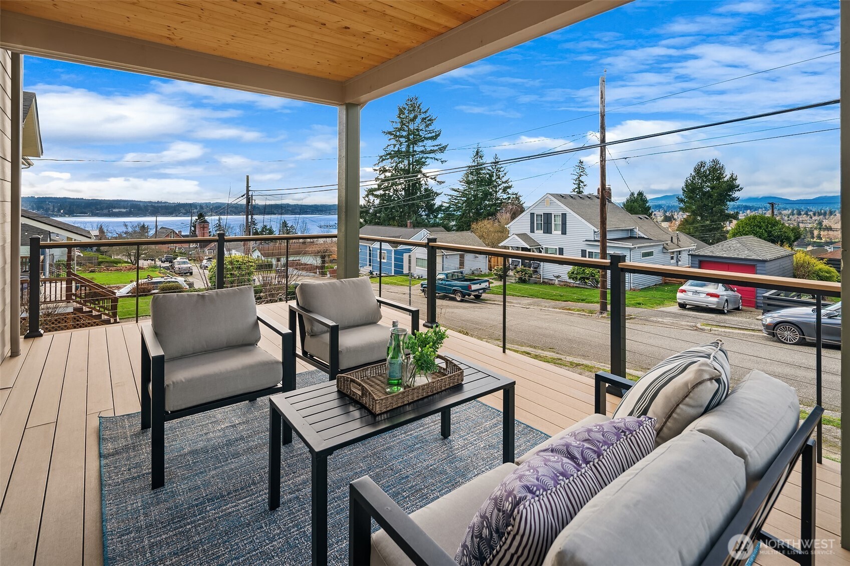2401 East 16th Street Bremerton, WA 98310 - Photo 22 of 30 a view of a balcony with furniture
