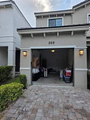 a car parked in front of a building