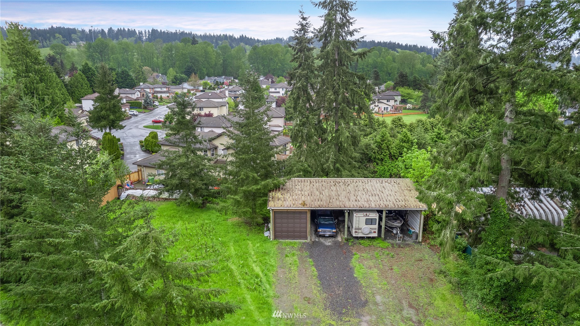 23231 Locust Way Bothell, WA 98021 - Photo 12 of 21 an aerial view of a house with a yard
