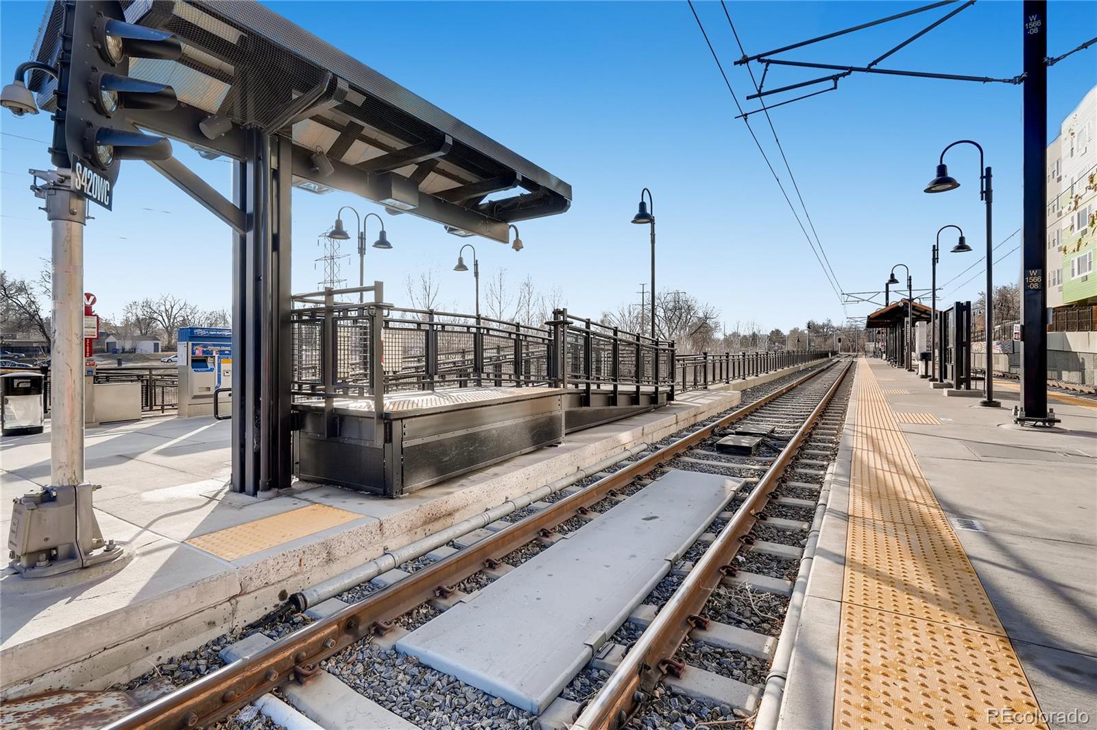 1284 Stuart Street Denver, CO 80204 - Photo 41 of 43 a view of a balcony with wooden floor