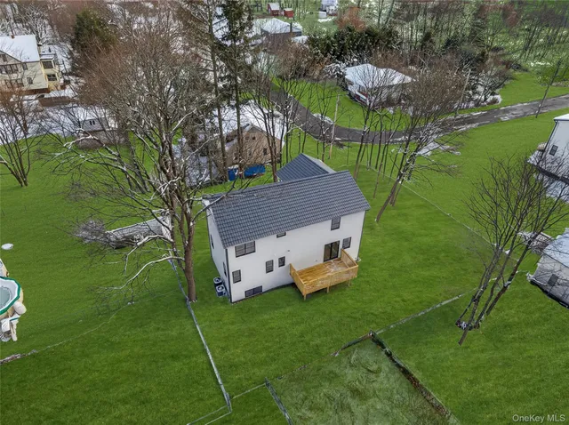 a garden view with a garden