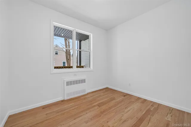 wooden floor in an empty room