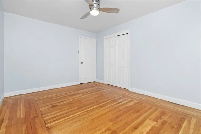 wooden floor in a room