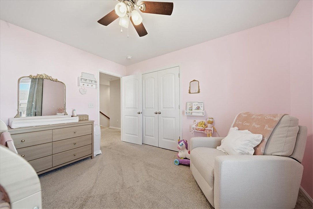 403 Seaborn Circle Pendleton, SC 29670 - Photo 26 of 47 This naturally illuminated nursery offers a serene retreat with soft carpeting and functional bi-fold closet doors.